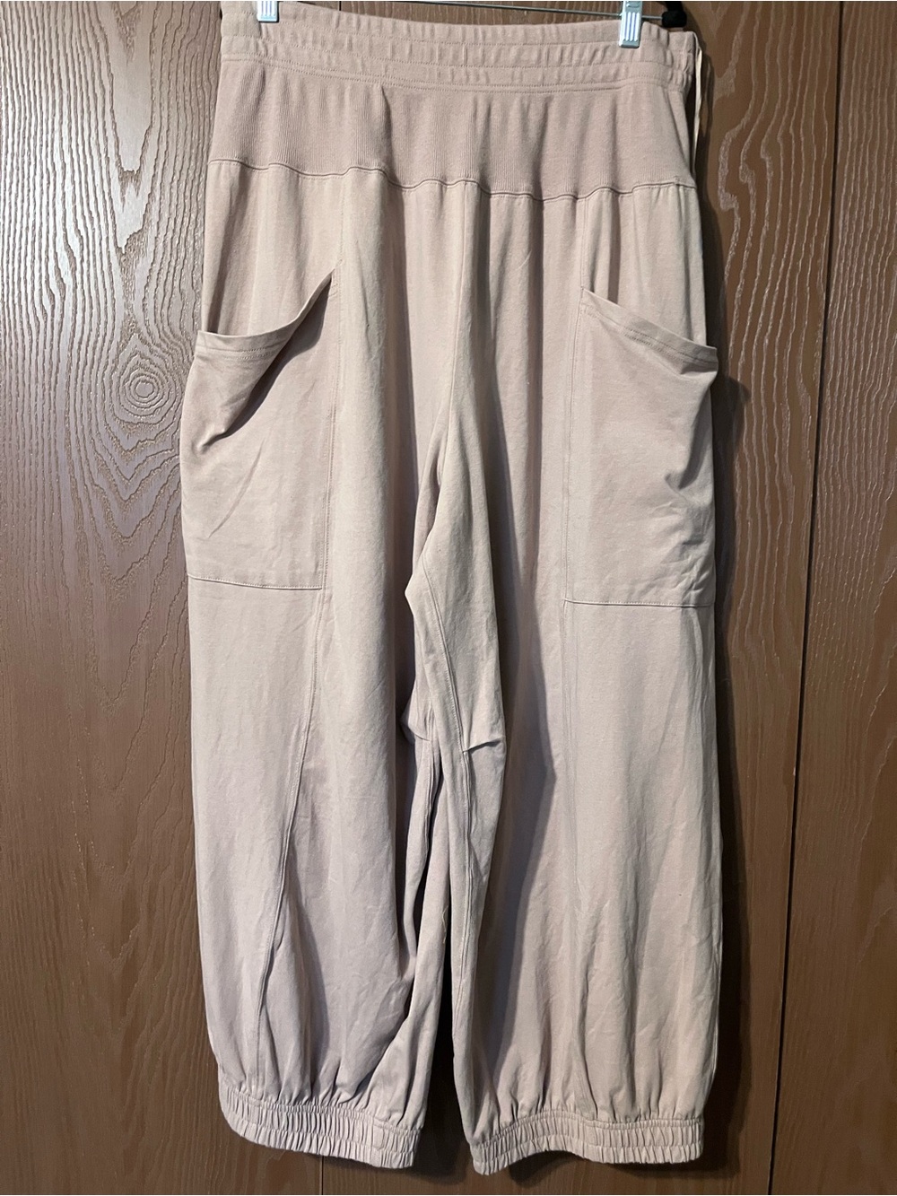 Free People Pocket Pants in Light Taupe
